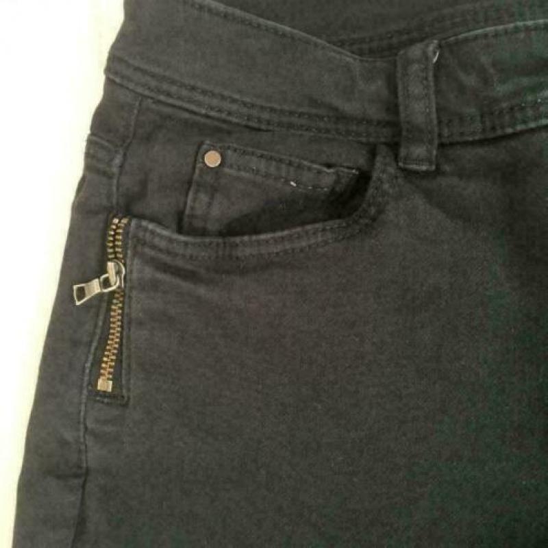 3456 Skinny mid raise d.blauwe jeans broek ESPRIT; Mt=30/38