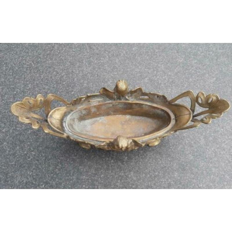 Art Nouveau stijl koperen zware jardiniere