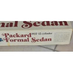 antieke bouwdoos Packard Formal Sedan van Bandai