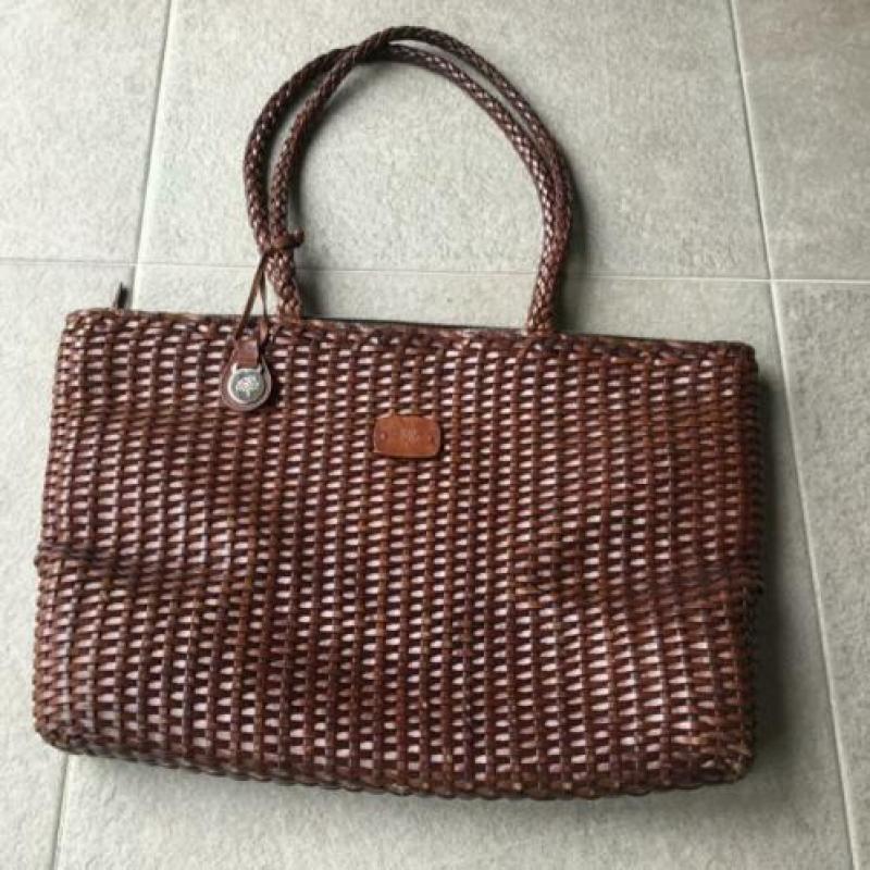 Mulberry gevlochten tas