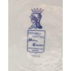 Italiaanse antieke keramische pot prachtige voorstelling