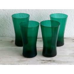 Antieke glazen Emerald