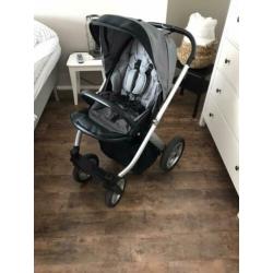 3 in 1 kinderwagen mutsy transit grijs