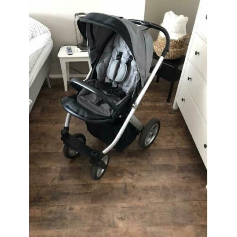 3 in 1 kinderwagen mutsy transit grijs