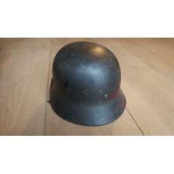 Duitse helm m40 sd EF64 wehrmacht untouched