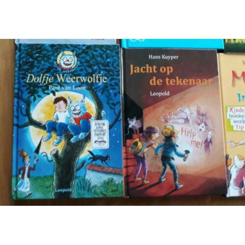 Partij van 6 verschillende kinderboeken, bekende schrijvers