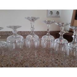 kristallen glasservies. Bleikristall > 24%.