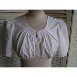 tiroler dirndl jurk en blouse maat 38 nr LL 833