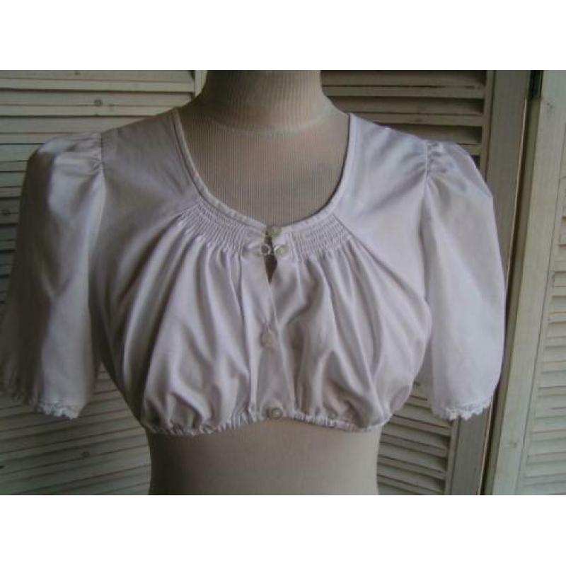 tiroler dirndl jurk en blouse maat 38 nr LL 833