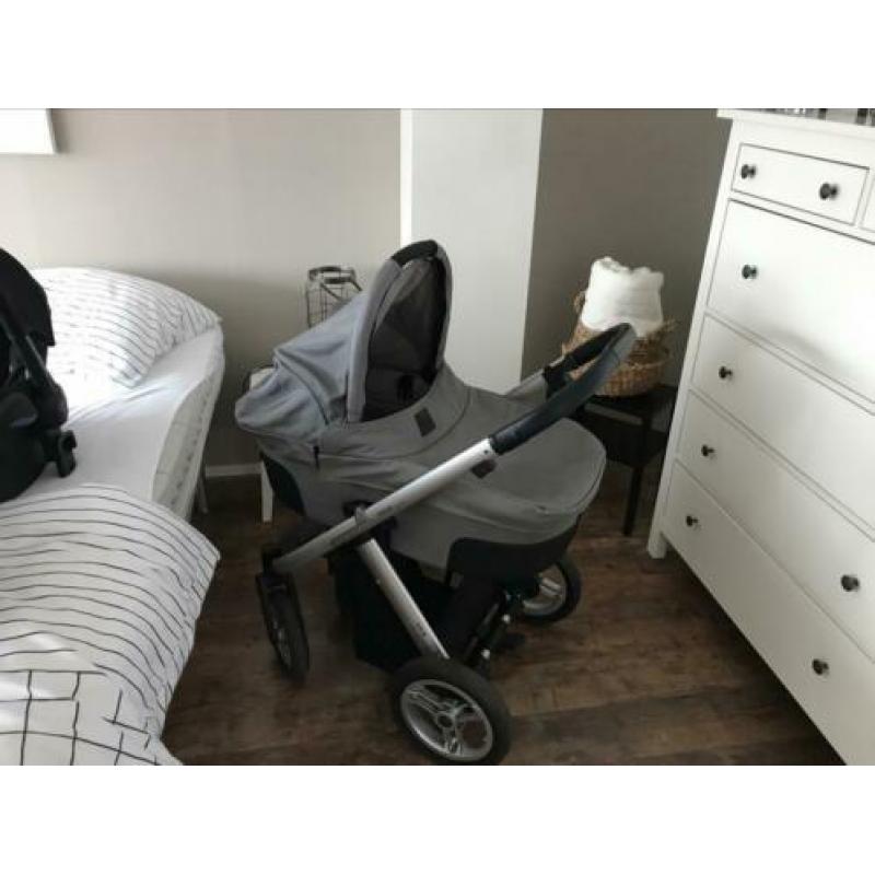 3 in 1 kinderwagen mutsy transit grijs