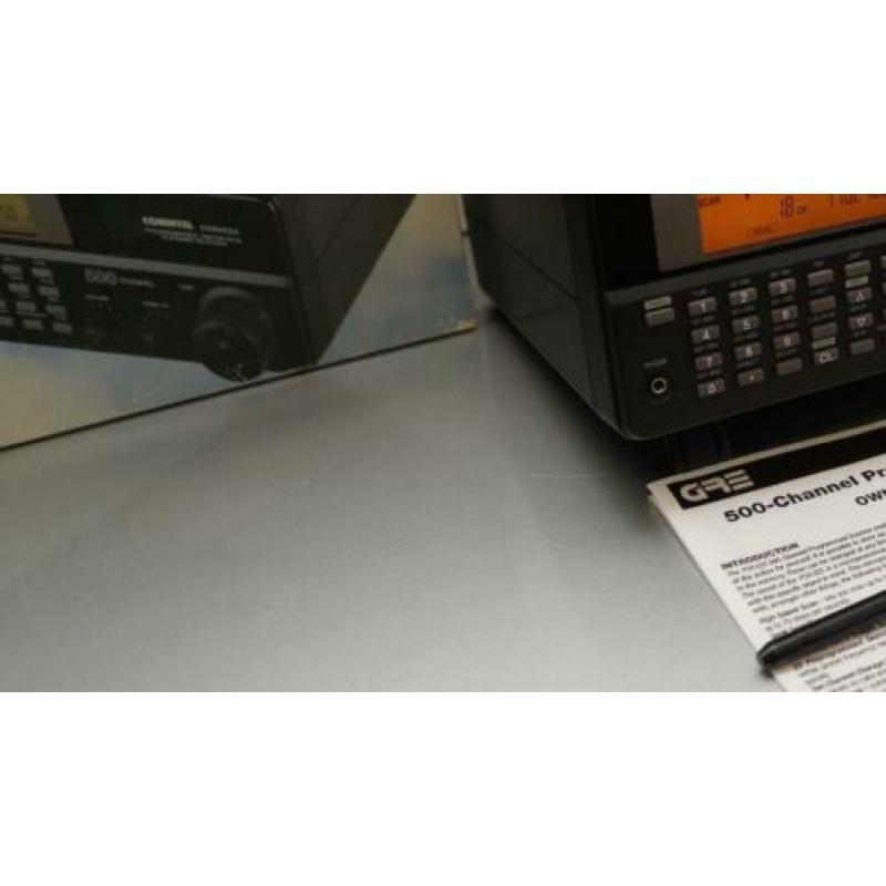 COMMTEL 500 Channel wide band scanner/radio,compleet in doos