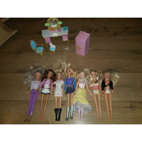 7 barbies enz...