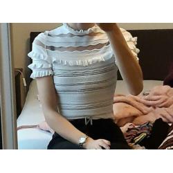 Nikkie Kayla top wit maat 32