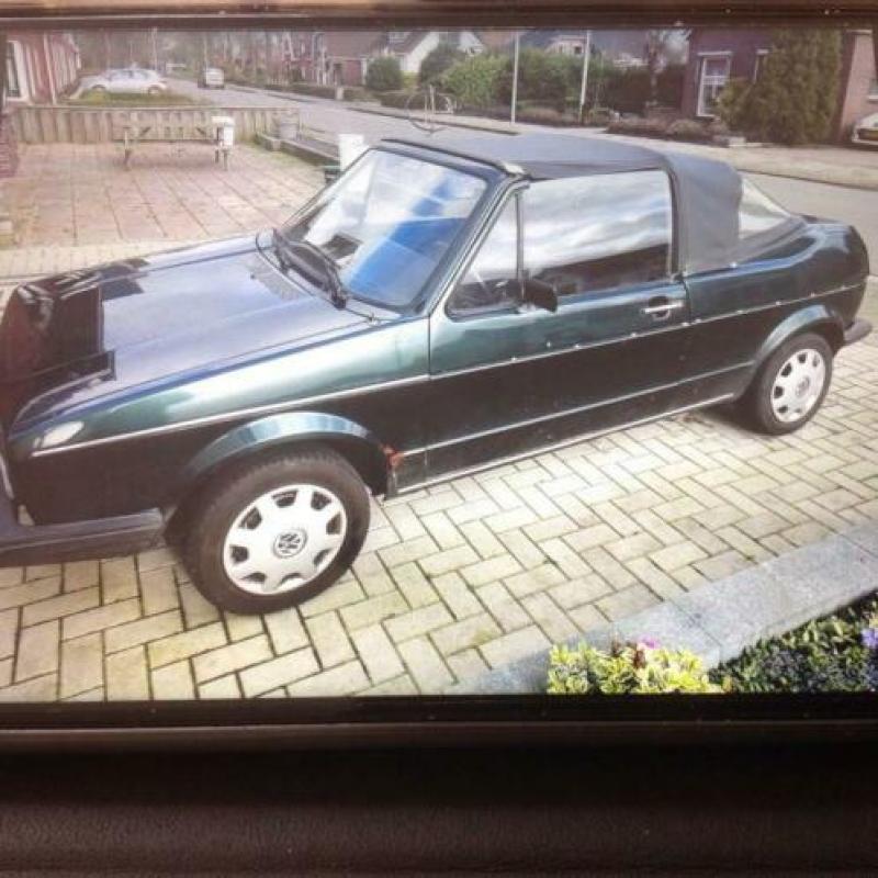 Volkswagen Golf S Automatic 1979 Groen cabrio