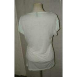 Vero Moda witte terra top - shirt maat L