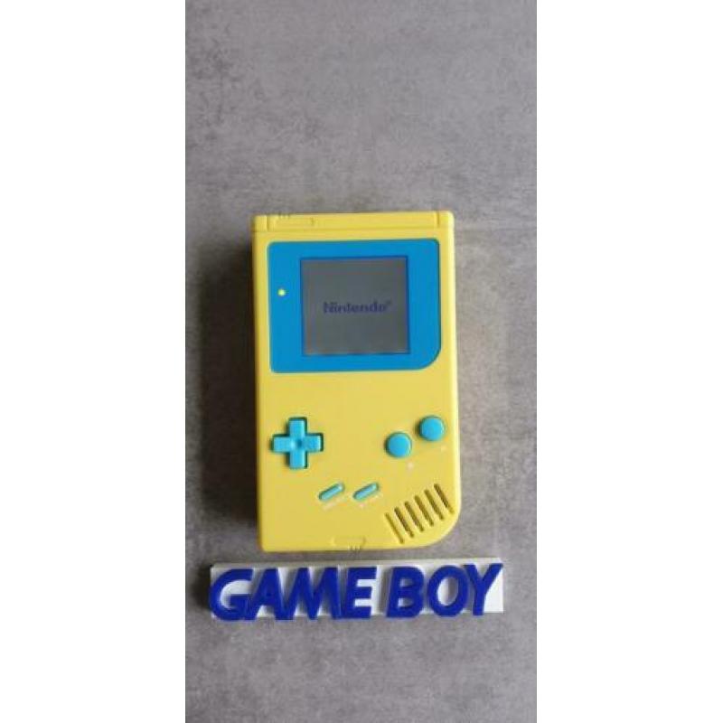 Custom Nintendo Gameboy classic met backlight en bivert mod