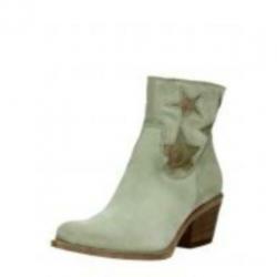 1x even gedragen mooie western laarsjes echt suede mt 36