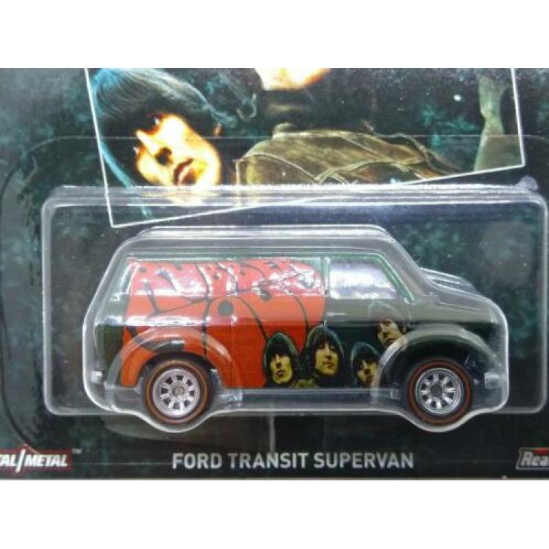 Ford transit supervan The Beatles 1:64 3inch Hotwheels Pol