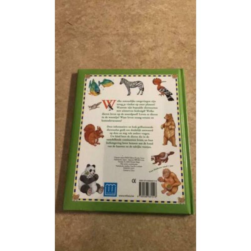 Kinderboeken. Mijn Eerste Grote Atlas van de Dieren/Wereld
