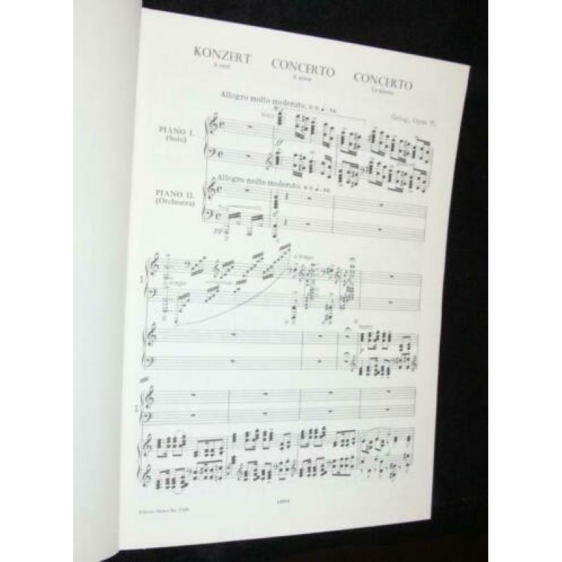 Grieg - Klavierkonzert - A-Moll Op. 16 (Edition Peters Nr. 2