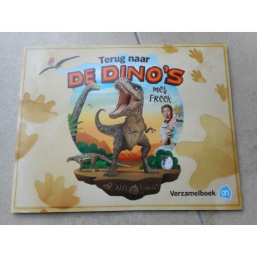 verzamelboek incl. alle stickers dino s