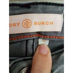 Grijze tory burch jeans spijker broek designer merk mt 31/m