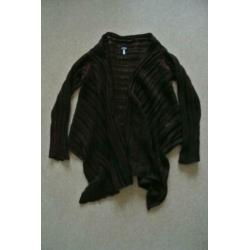 armani vest bruin bordeau rood 42 nieuw