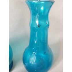 6 Stuks antiek glas
