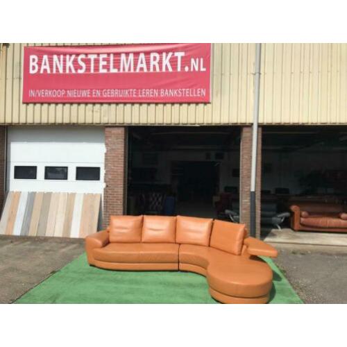 Italiaans leren design hoekbank