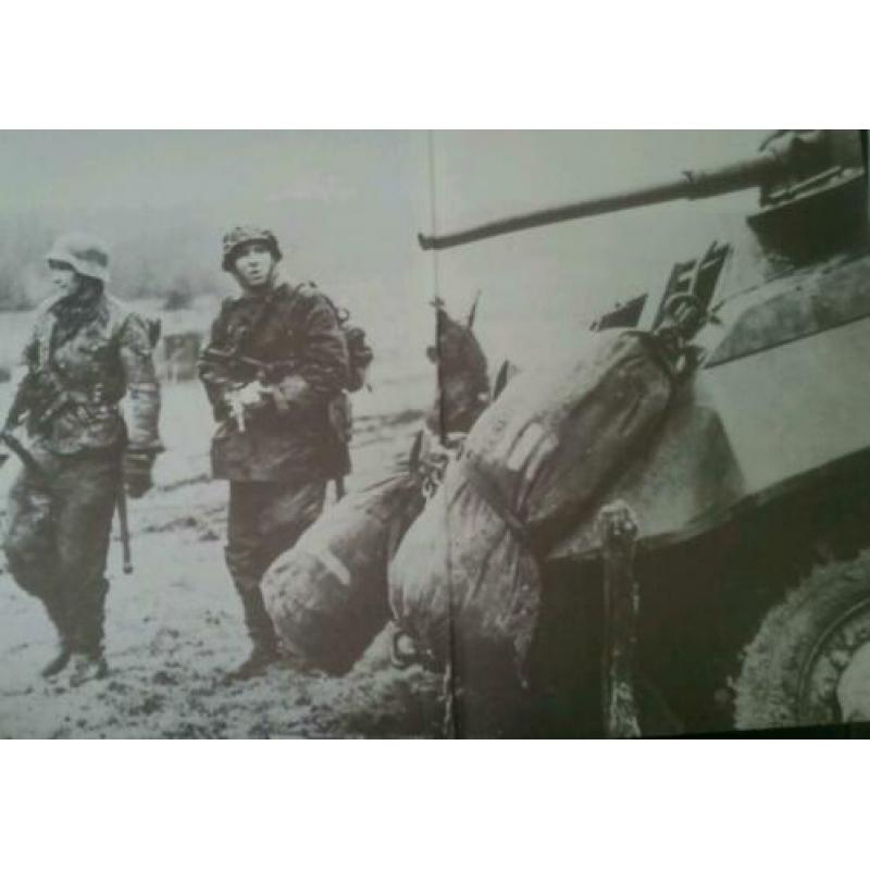 BATTLE OF THE BULGE Then and Now After the Battle "panzer"
