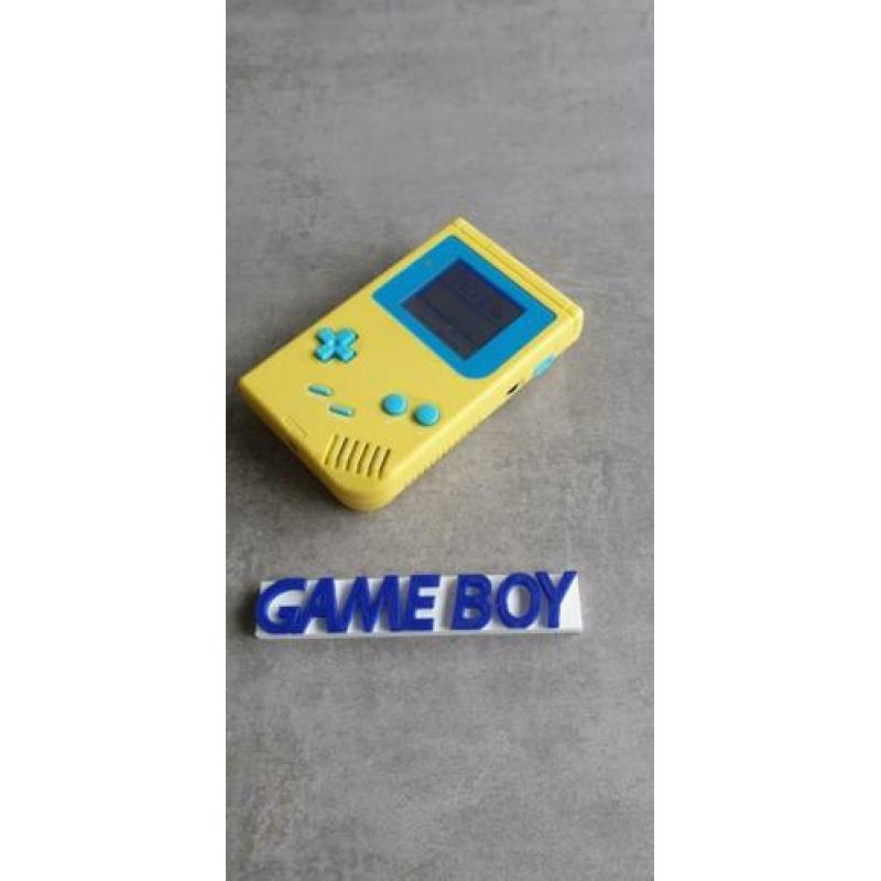 Custom Nintendo Gameboy classic met backlight en bivert mod
