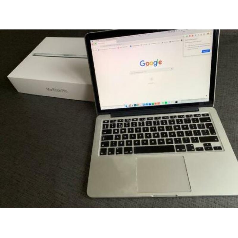Mooie MacBook Pro 2015 13-inch, 2.7 GHz, 256 GB, 2 opladers