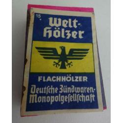 Ww2 lucifers doosje in gebruikte staat