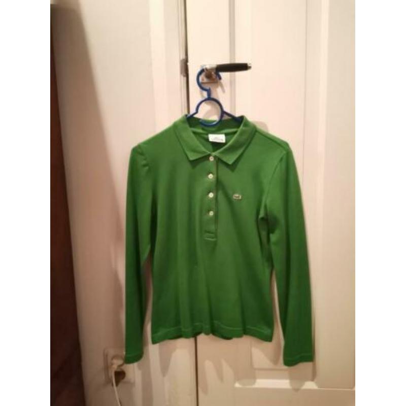 Originele groene Lacoste polo