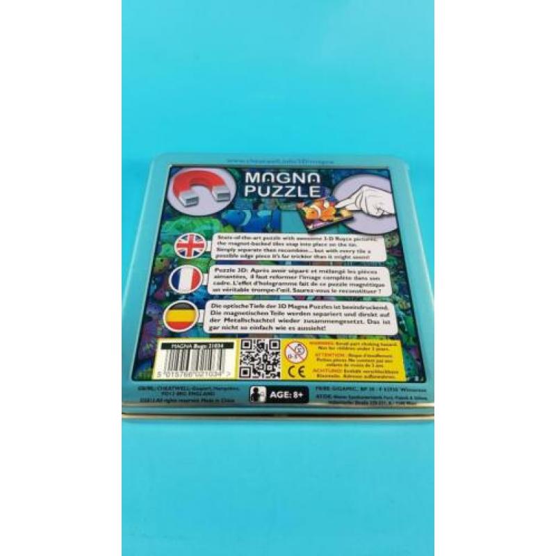 3D Magna Bugs Magnetische puzzel, 16 st. Nieuw. 7A3