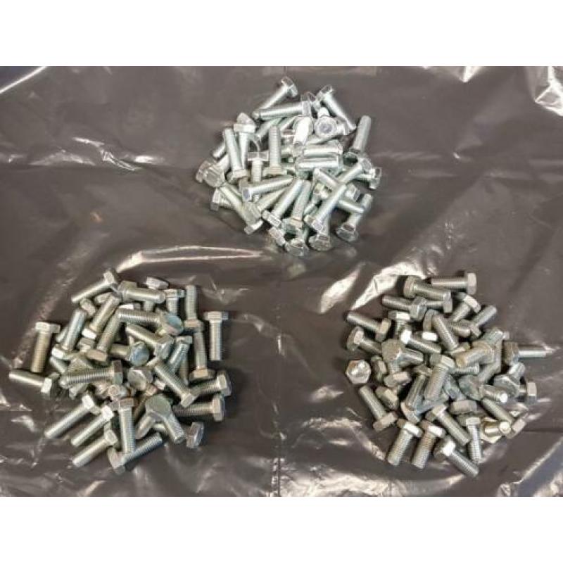 120 st. - TAPBOUT - M10 x 25 - M10 x 30 - M10 x 35 mm - 8.8