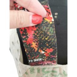 Jurk38 - Mooie DESIGUAL jurk in herfstkleuren maat 44 (1)