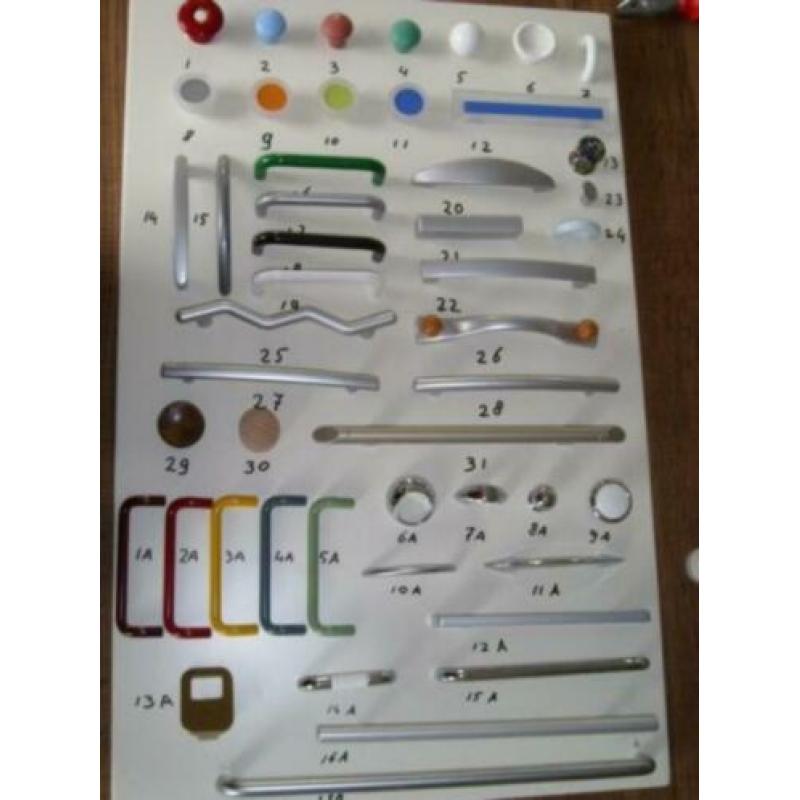 greepjes/knopjes/kastknopjes/keuken greepen