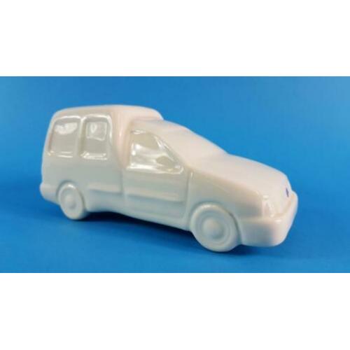 Spaarpot Volkswagen Caddy porselein, La Moustache. 7A7