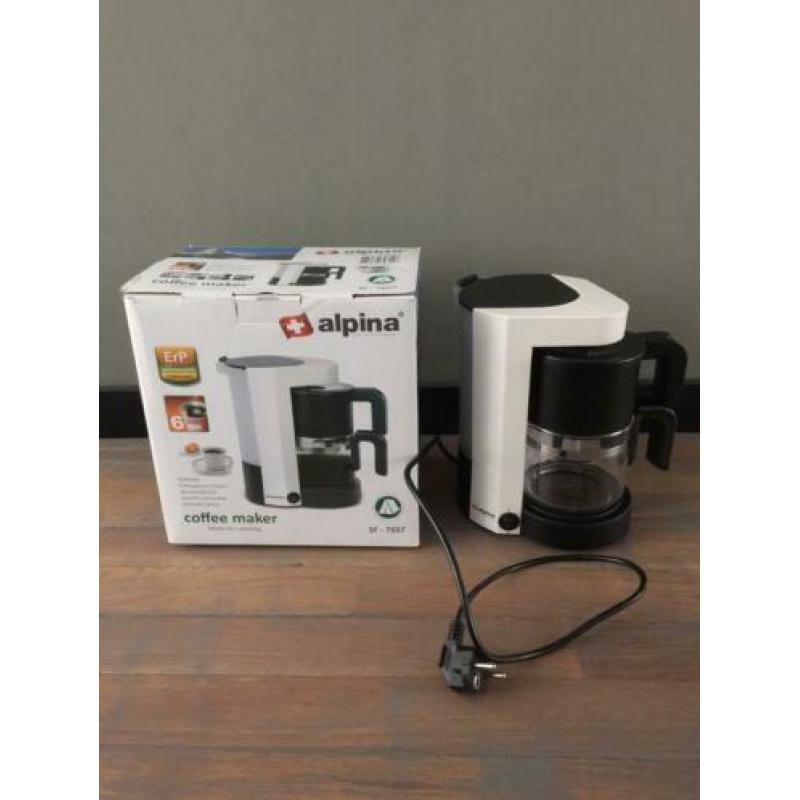 Alpina waterkoker en koffiezet apparaat voor camping