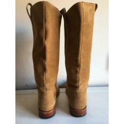 fred de la bretoniere 39 bruin suede laarzen