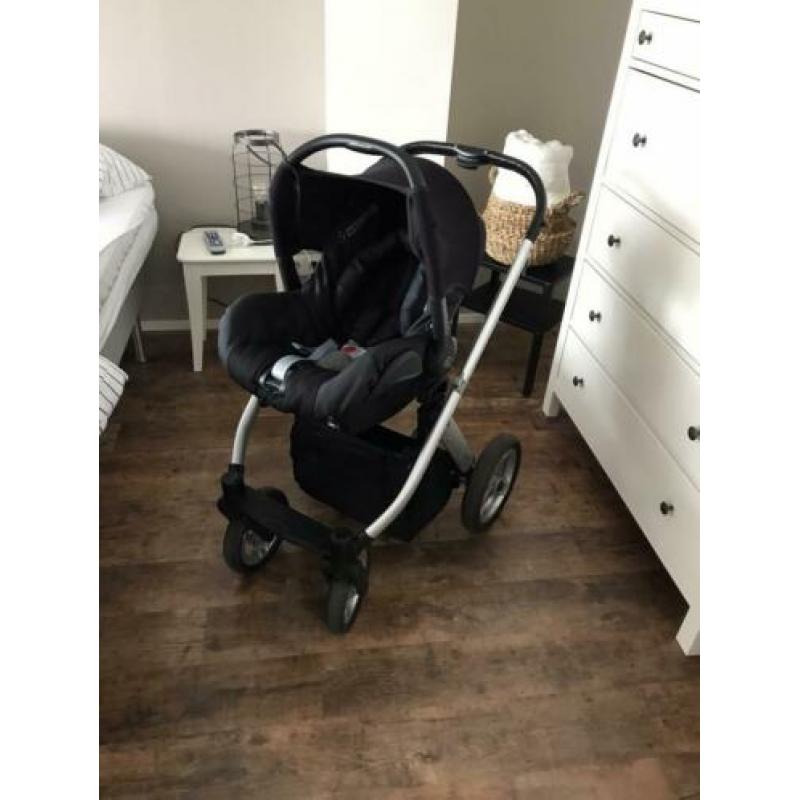 3 in 1 kinderwagen mutsy transit grijs
