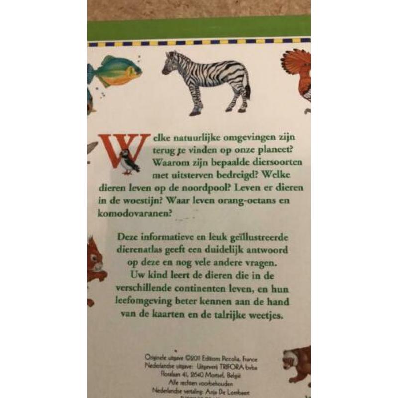 Kinderboeken. Mijn Eerste Grote Atlas van de Dieren/Wereld