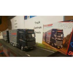 Pali  Group  Scania  met  aanhanger uit s,Hertogenbosch.