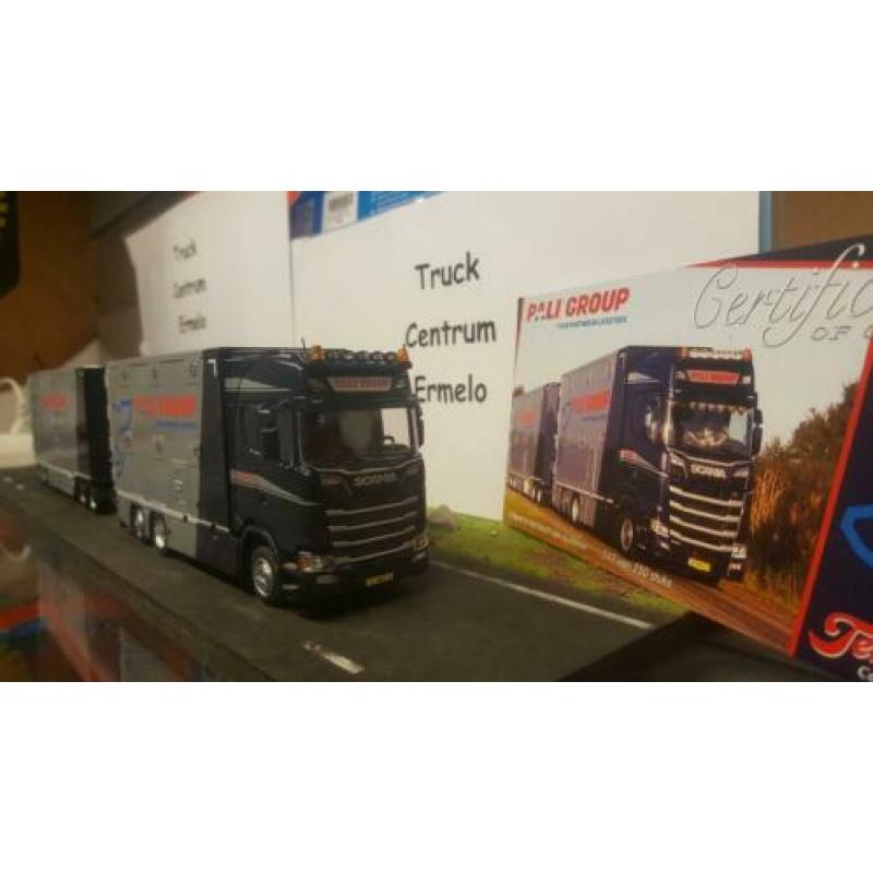 Pali  Group  Scania  met  aanhanger uit s,Hertogenbosch.