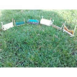 Schleich cross hindernissen!