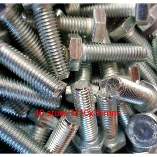 120 st. - TAPBOUT - M10 x 25 - M10 x 30 - M10 x 35 mm - 8.8