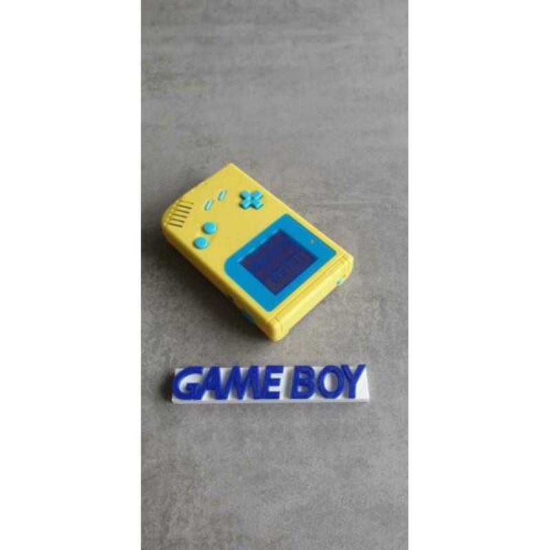 Custom Nintendo Gameboy classic met backlight en bivert mod