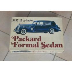 antieke bouwdoos Packard Formal Sedan van Bandai