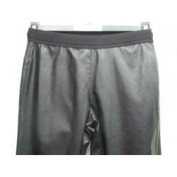 Broek, lederlook STREET ONE mt 40 dofzwart